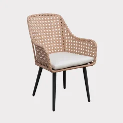 Fashion Boho Dining Chair x4 Rattan | Chairs