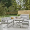 Sale Como Corner Lounge/ Dining Set with Footstools Dining Sets | Lounge Sets