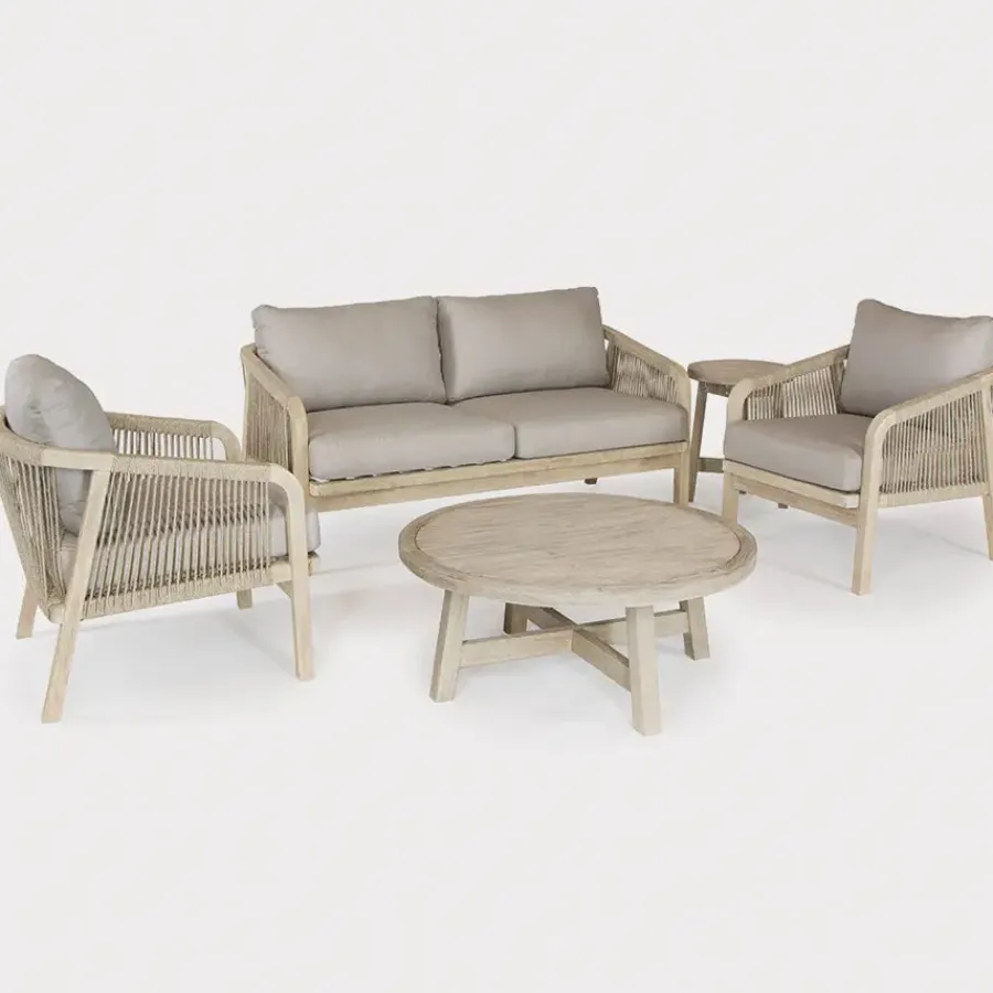 Fashion Cora 4 Seat Rope Lounge Set Seating Sets | 4 Seats