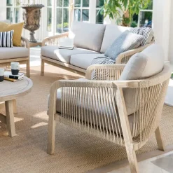 Fashion Cora 4 Seat Rope Lounge Set Seating Sets | 4 Seats