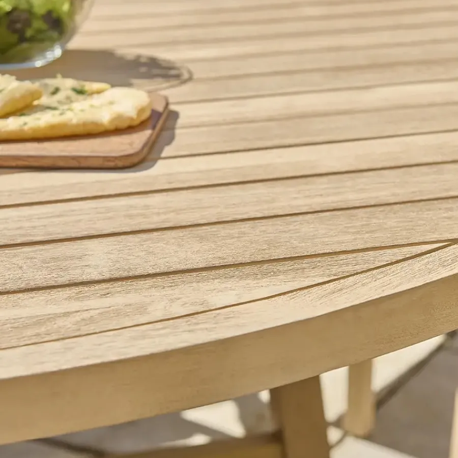 Outlet Cora 180cm Round Dining Table (8 seater) Wood | Dining Tables