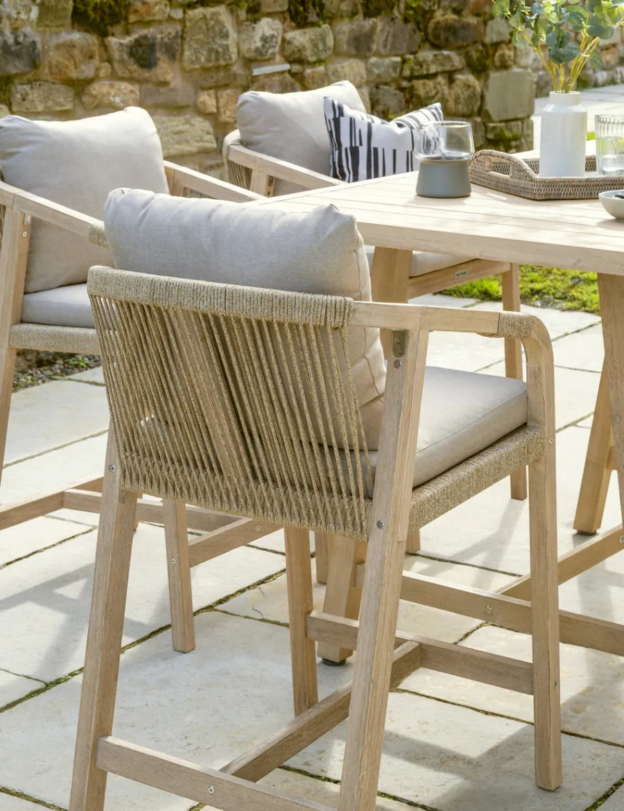 Online Cora Garden Bar Set 4 Seats | Wood