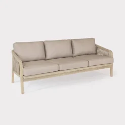 Clearance Cora Rope 3-Seater Garden Sofa Sofas | Rope