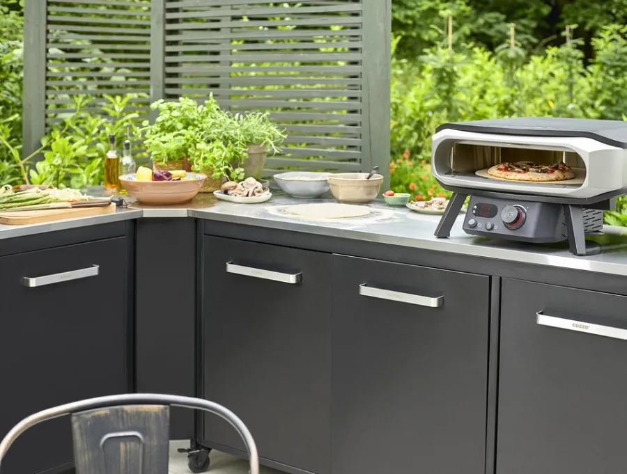 Discount Cozze 90cm Corner Unit Outdoor Kitchens