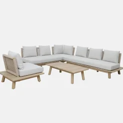 New Denver Corner Set Wood | Corner Sets