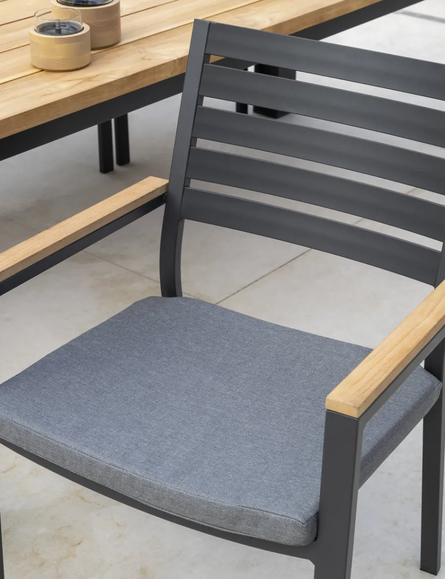 Sale elba Dining Set with 6 Chairs and Dining Table 6 Seats | Aluminium