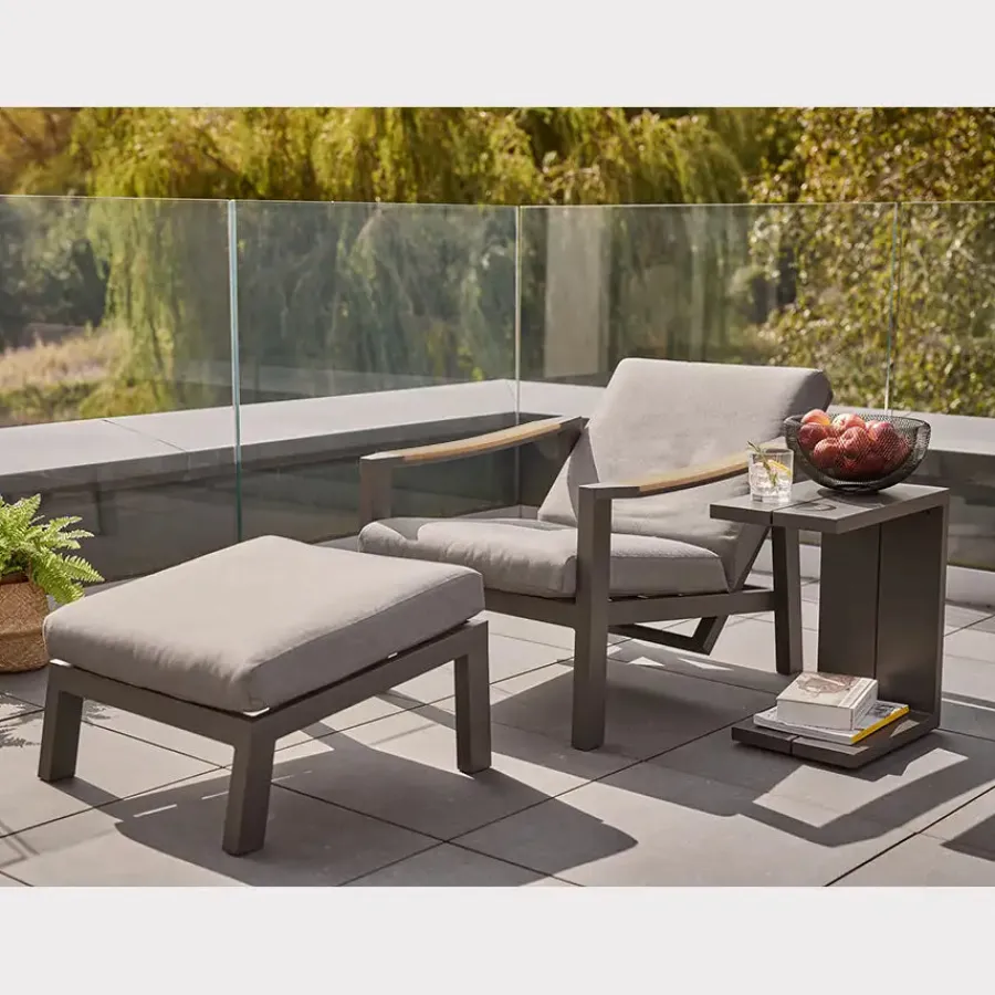New elba Relaxer with Footstool Sun Loungers