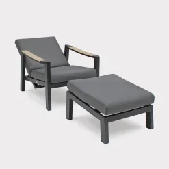 New elba Relaxer with Footstool Sun Loungers