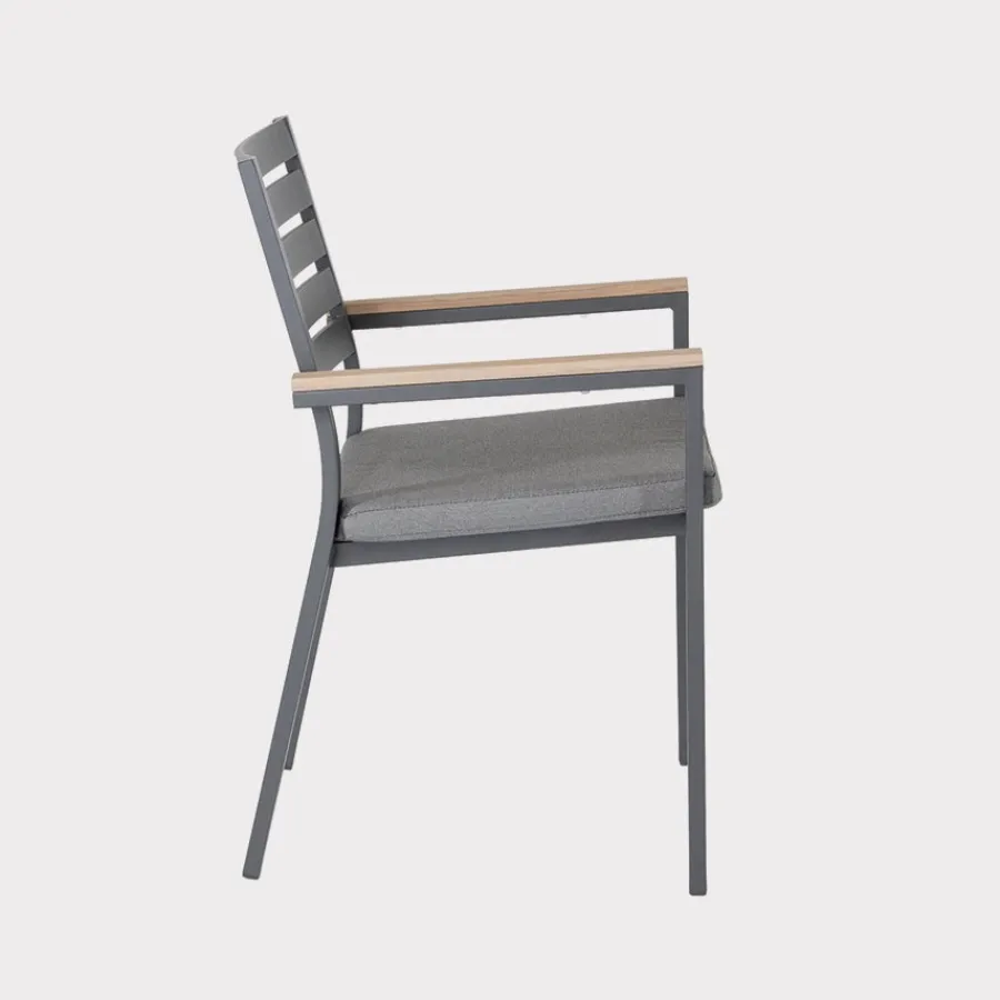 New Elba Signature Dining Chair Aluminium | Chairs