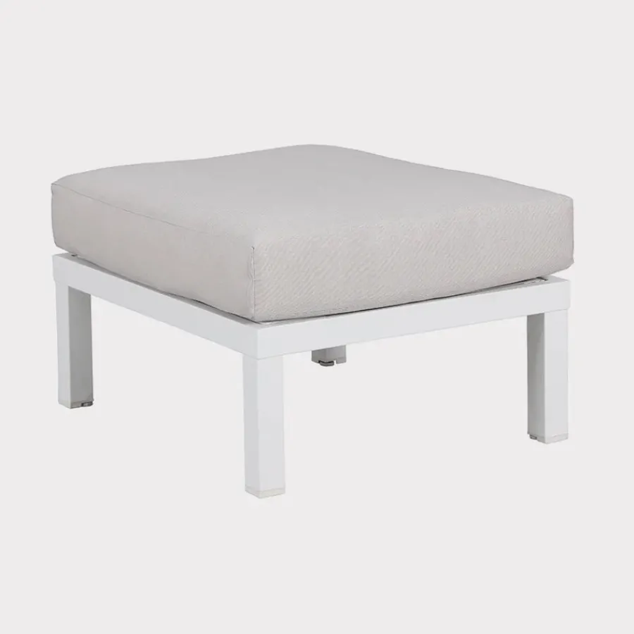 Hot elba Single Footstool Aluminium