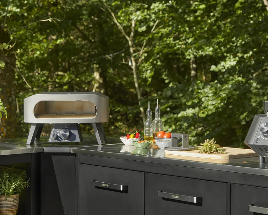 Online 13" Gas Pizza Oven with Pizza Stone and Thermometer Pizza Ovens