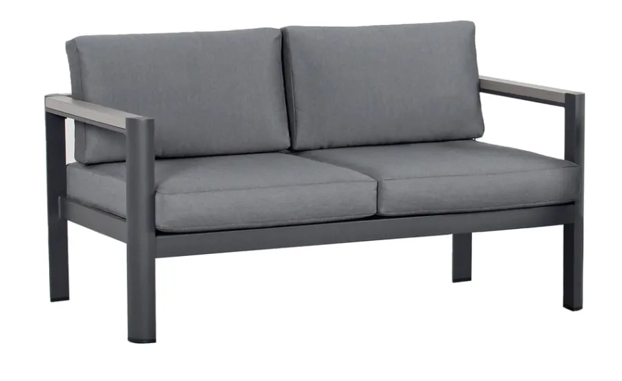 Sale Gio 4 Seat Lounge Set with Coffee Table and Free Fire Pit Coffee Table 4 Seats | Aluminium