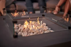 Sale Gio 4 Seat Lounge Set with Coffee Table and Free Fire Pit Coffee Table 4 Seats | Aluminium