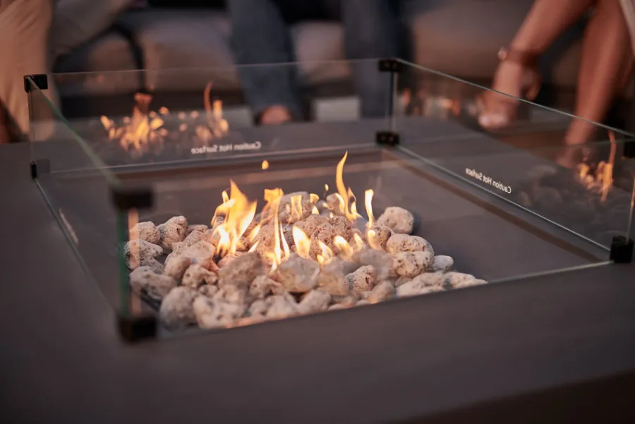 Sale Gio 4 Seat Lounge Set with Coffee Table and Free Fire Pit Coffee Table 4 Seats | Aluminium