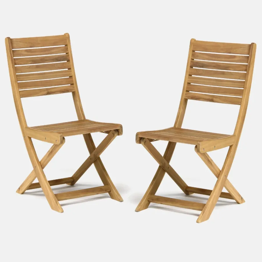 Clearance Hampton Bistro Chair (Pair) Wood | 2 Seats