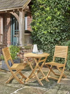 Clearance Hampton Bistro Chair (Pair) Wood | 2 Seats