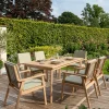 New Hampton 6-Seat Dining Set Wood | Dining Sets