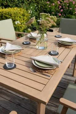 New Hampton 6-Seat Dining Set Wood | Dining Sets