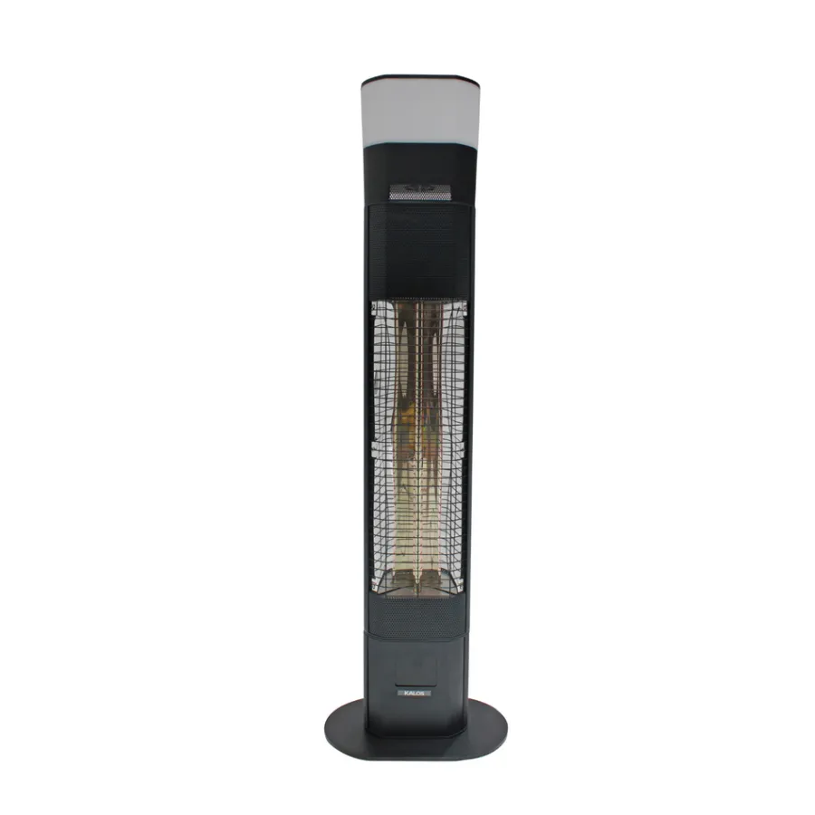 Hot Kalos Ibiza Floor Standing Garden Heater with LED & Wireless Speaker 110cm Free Standing | Speakers