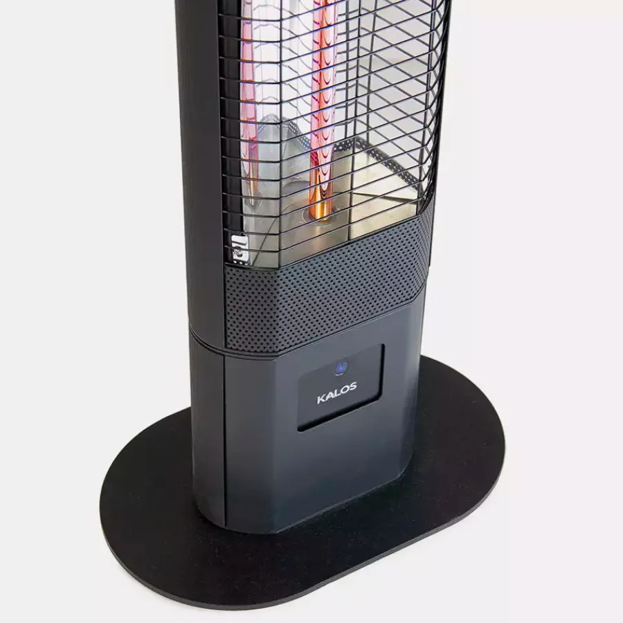 Hot Kalos Ibiza Floor Standing Garden Heater with LED & Wireless Speaker 110cm Free Standing | Speakers