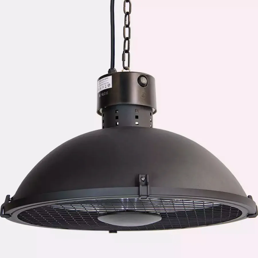 Hot Kalos Industrial Style Electric Patio Heater – Pendant Hanging