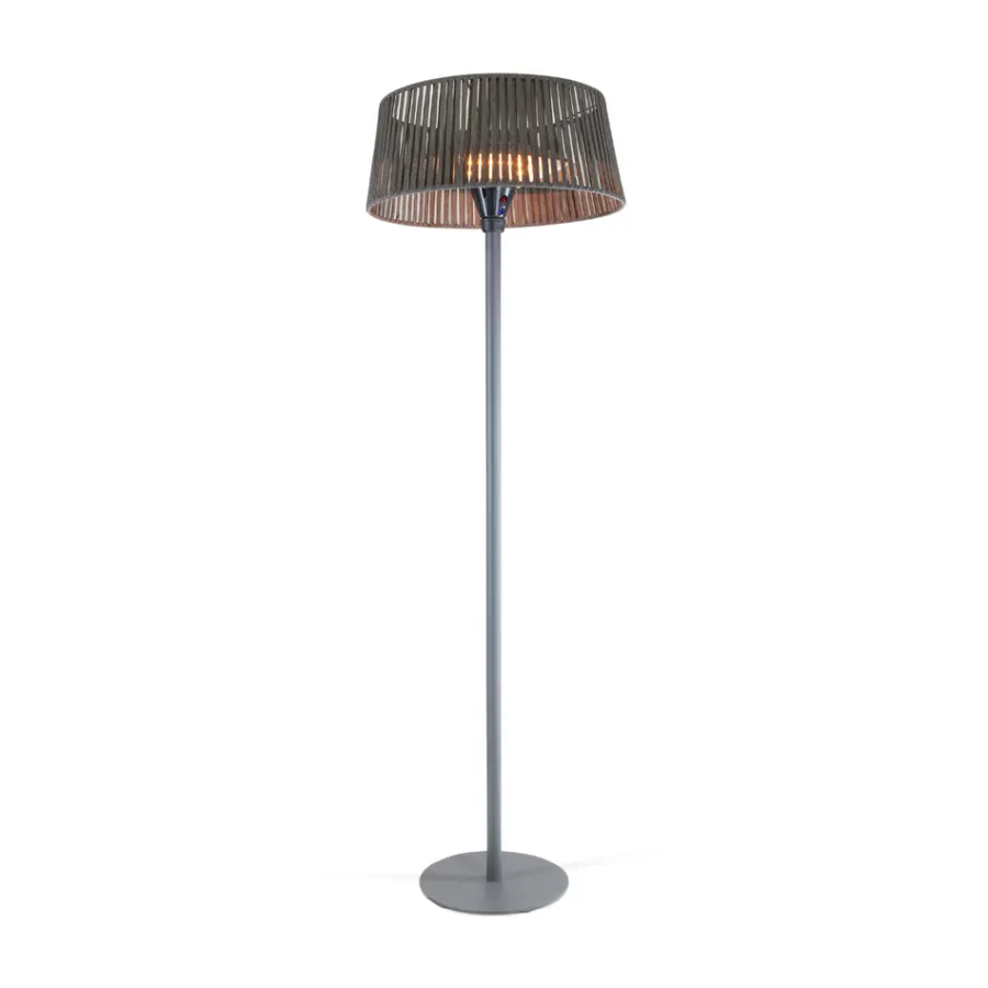 Fashion Kalos Plush Floor Standing Garden Heater & Lamp Free Standing