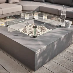 New Kalos Universal Fire Pit (aluminium) – Coffee Table 105cm Bowls & Tables | Coffee Tables
