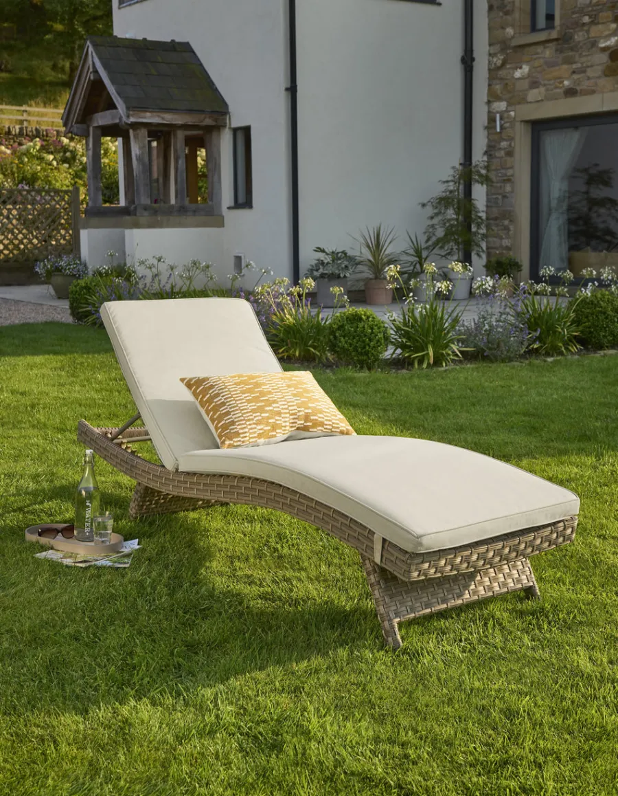 Hot Charlbury Signature Universal Sun Lounger Rattan | Sun Loungers