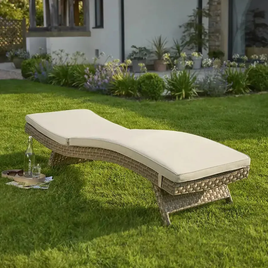 Hot Charlbury Signature Universal Sun Lounger Rattan | Sun Loungers