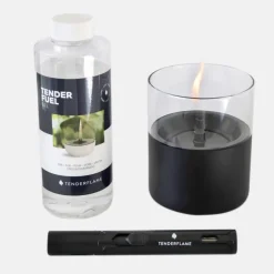Hot Lilly Gift Pack with 0.5L fuel and pen torch lighter Tabletops & Candles