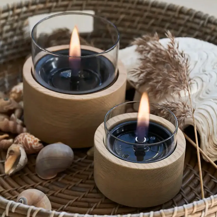 Online Lotus 12 Wood Tabletops & Candles