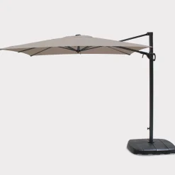 Best 2.5m Square Free Arm Parasol Parasols