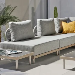 Hot Mali Low Lounge Corner Set & Universal Fire Pit Table Lounge Sets | Corner Sets
