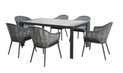 Outlet Malo Dining Set 6 Seats | Rattan
