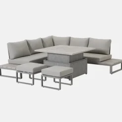 Outlet Marina Corner Lounge with High/Low Table Corner Sets