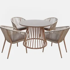 Hot Messina 4-Seat Dining Set Dining Sets | Rope