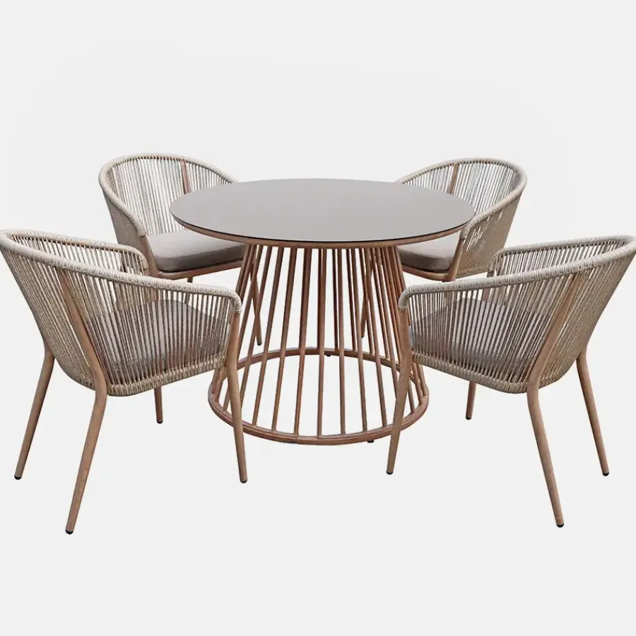 Hot Messina 4-Seat Dining Set Dining Sets | Rope