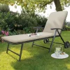Discount Novero Sunlounger Metal | Sun Loungers
