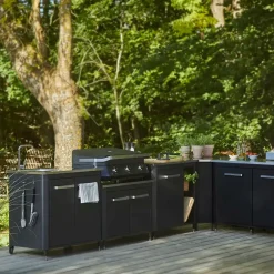 Fashion Outdoor Kitchen 2 Door Low Unit Outdoor Kitchens