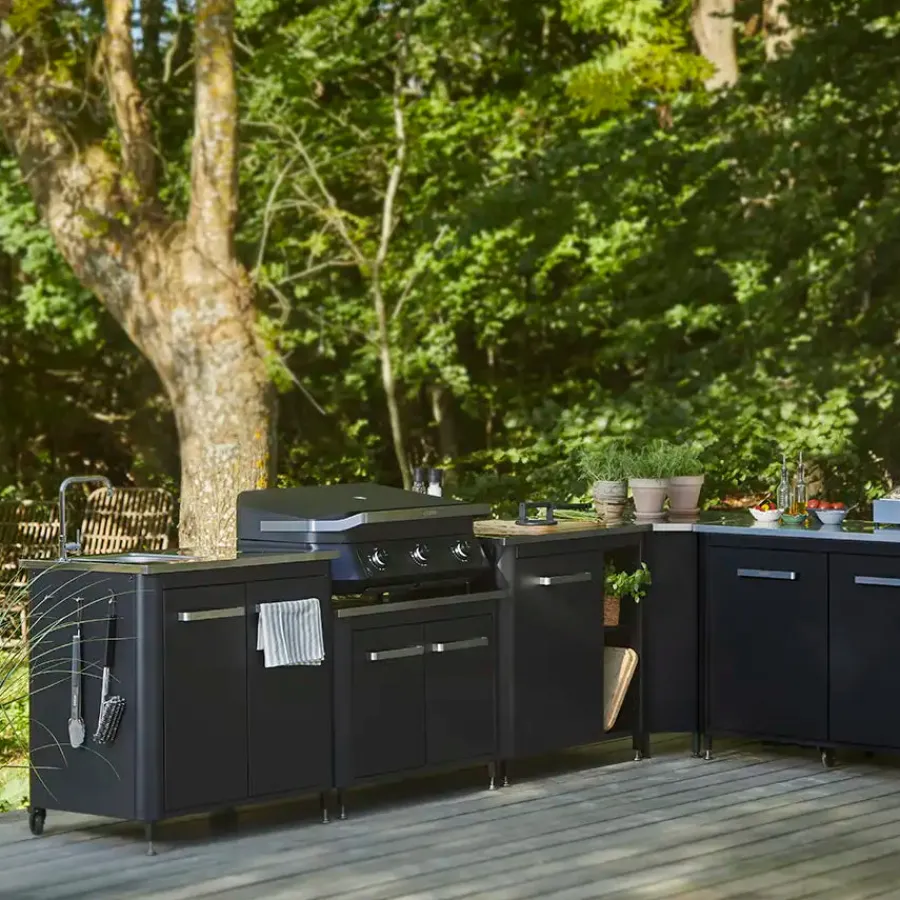 Fashion Outdoor Kitchen 2 Door Low Unit Outdoor Kitchens