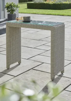 Clearance Palma Glass Top Side Table Tables | Side Tables