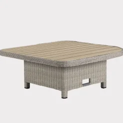 Discount Palma Grande High/Low Table with Alu Slat Top Tables | Dining Tables