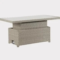 Hot Palma High/Low Table with Glass Top Tables | Dining Tables