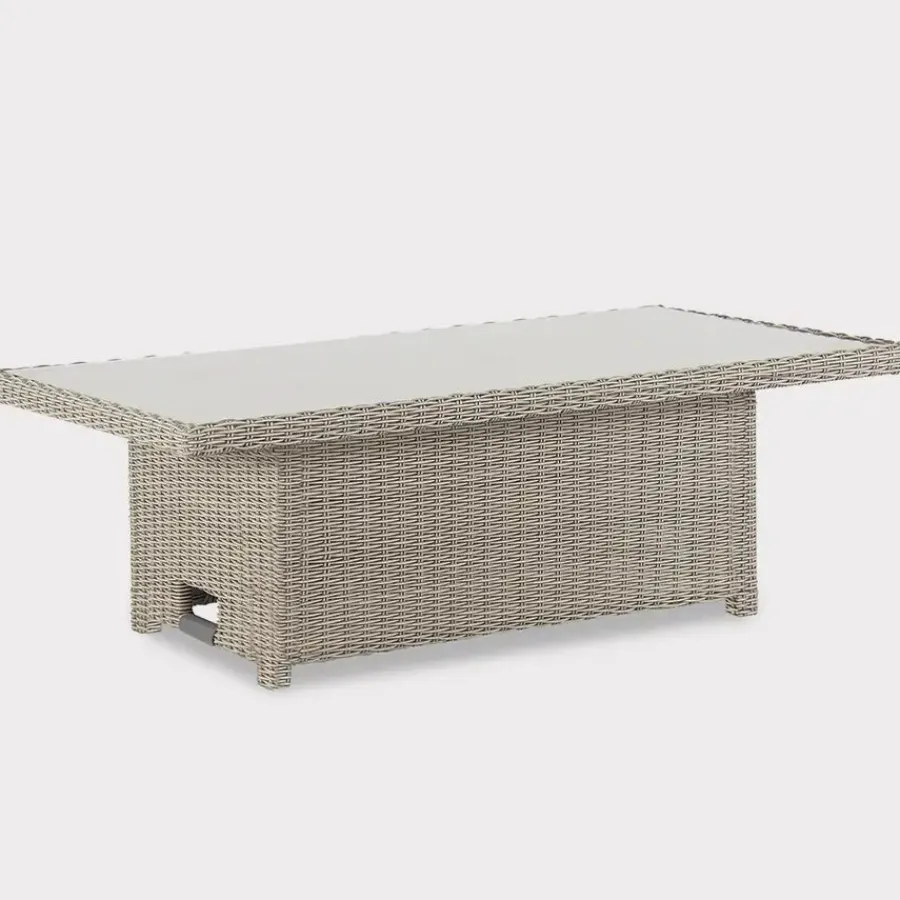 Hot Palma High/Low Table with Glass Top Tables | Dining Tables