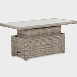 Hot Palma High/Low Table with Glass Top Tables | Dining Tables