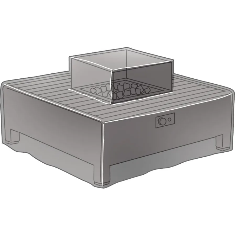 Discount Palma Low Fire Pit Protective Cover Accessories & Covers