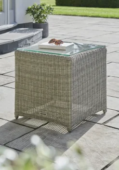 Discount Palma Wicker Side Table 45x45cm Tables | Side Tables