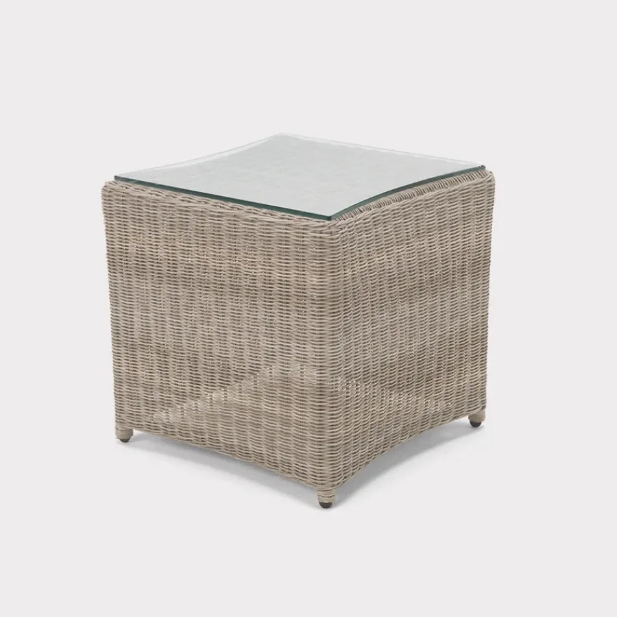 Discount Palma Wicker Side Table 45x45cm Tables | Side Tables