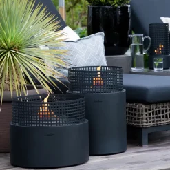 Outlet Plettenberg Black Bowls & Tables