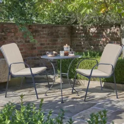 New Savita Armchair, Iron Grey Metal | Chairs